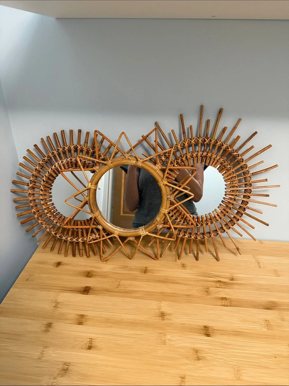 Magical Thinking Woven Wall Mirrors Set of 3